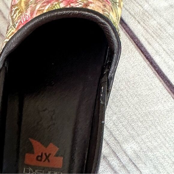 Dansko XP Professional Clogs Floral Multicolor Shoes Women's EU 39 Comfort Nurse - Picture 12 of 12